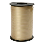 Cadeaulint, b: 10 mm, glossy, goud, 250 m 1 rol