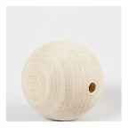 Creativ company houten kraal 6mm, 3st.