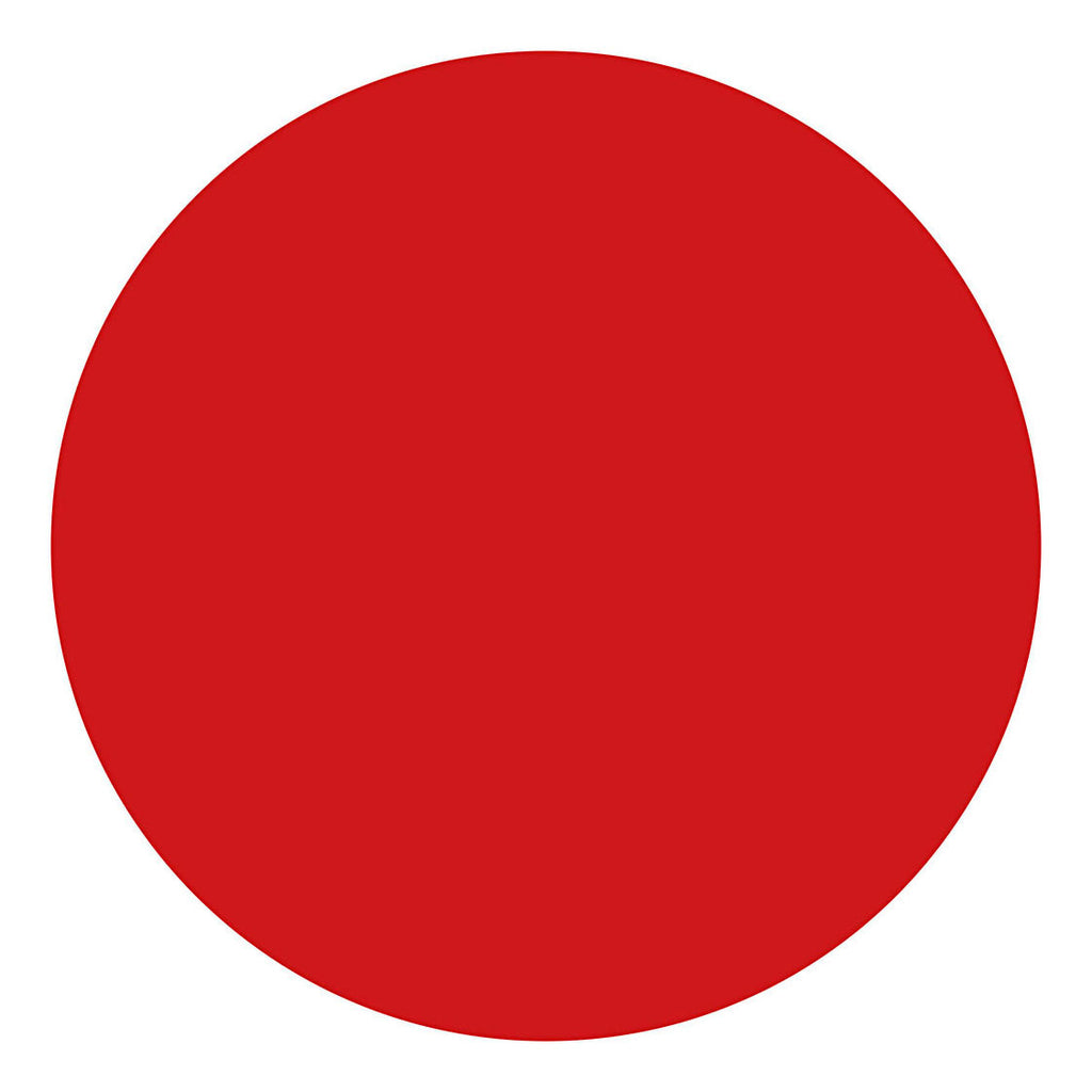 Creativ company textile color dekkende textielverf - rood, 250ml