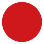Creativ company textile color dekkende textielverf - rood, 250ml