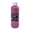 Creativ company textile color dekkende textielverf - fuchsia, 250ml