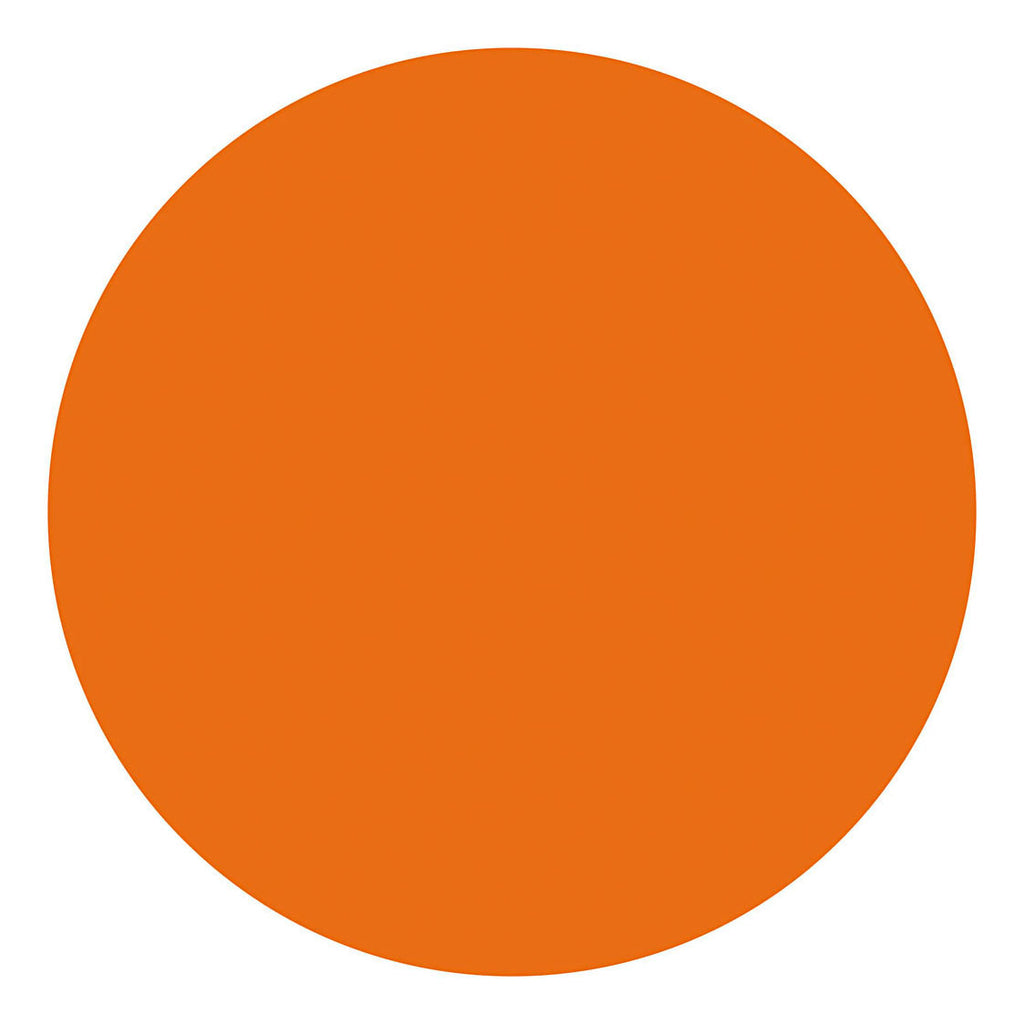 Creativ company textile color dekkende textielverf - oranje, 250ml