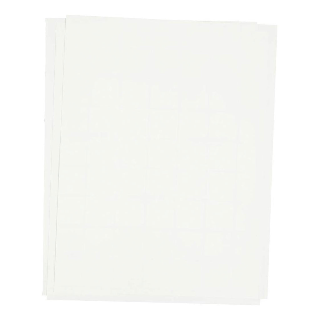 Creativ company transfer vellen, vel 21,5x28 cm, voor donker en licht textiel, wit, 3 vel 1 doos