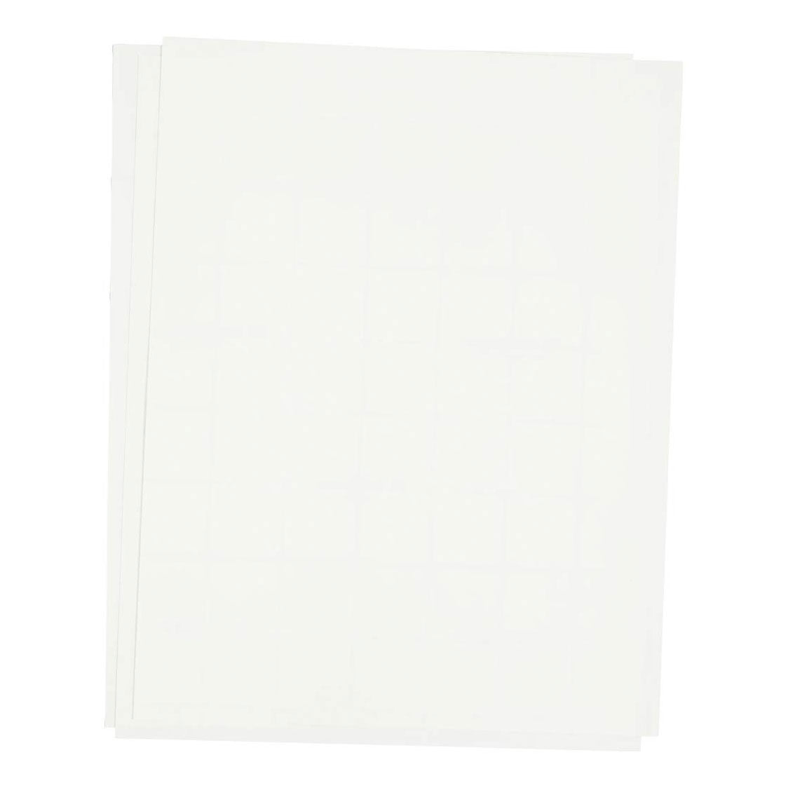 Creativ company transfer vellen, vel 21,5x28 cm, voor donker en licht textiel, wit, 3 vel 1 doos
