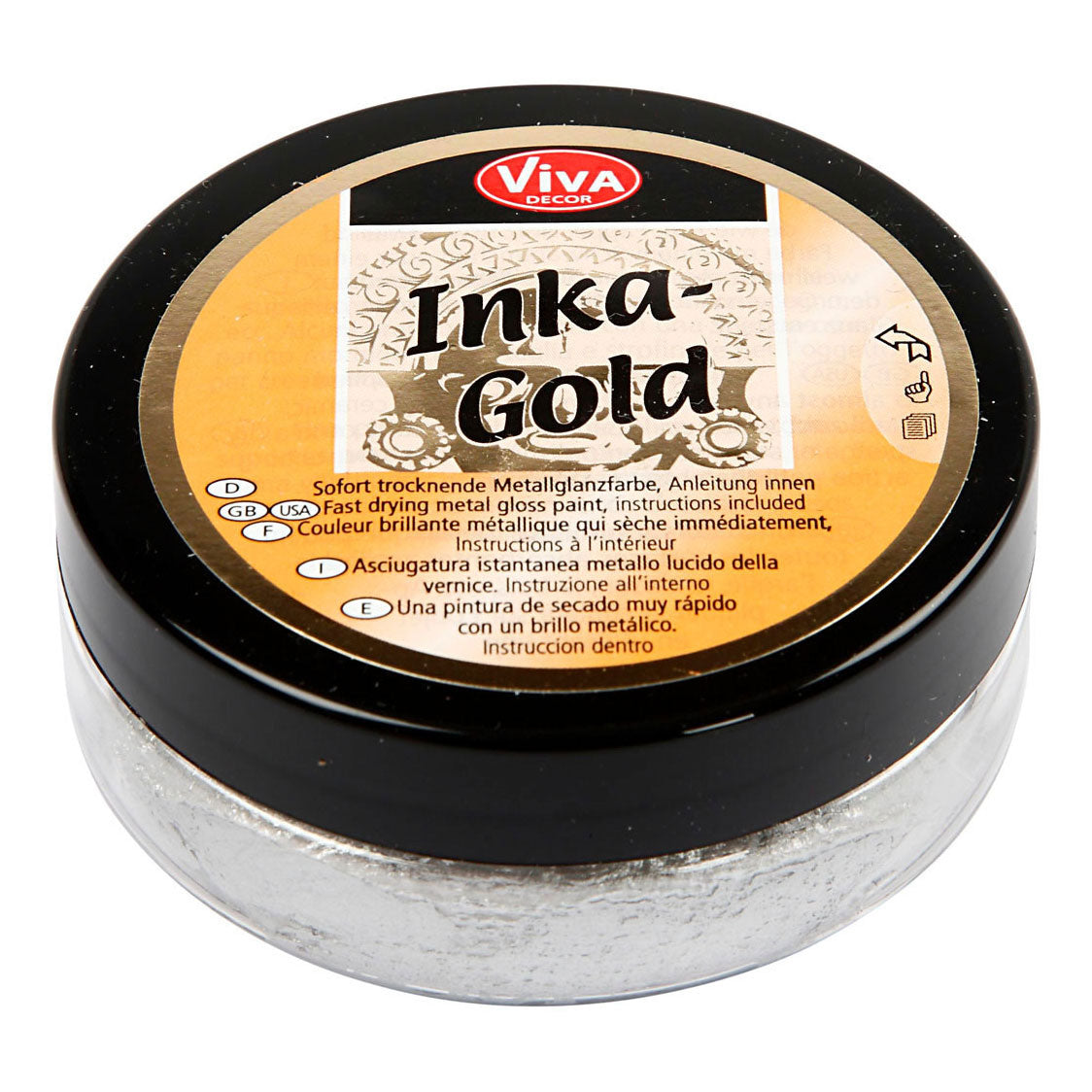 Inka-gold, zilver, 50 ml 1 doosje