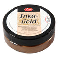 Creativ company inka-gold glanswax - brown gold, 50ml