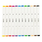 Creativ company tekenstift standaard kleuren, 12st. dubbelzijdig