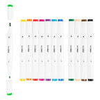 Creativ company tekenstift standaard kleuren, 12st. dubbelzijdig