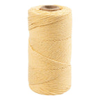 Creativ company macrame koord lichtgeel, 198m