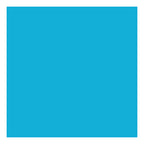 Creativ company outdoor verf - turquoise blauw, 250ml