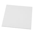 Creativ Company Canvas Paneel Wit 20x20cm, 12st.