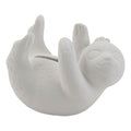 Creativ company terracotta dierenspaarpot luiaard, 6st.