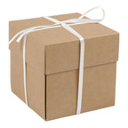 Creativ company explosion box geschenkdoos naturel set