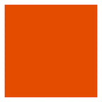 Creativ company acrylverf glitter voor kinderen - oranje, 500ml