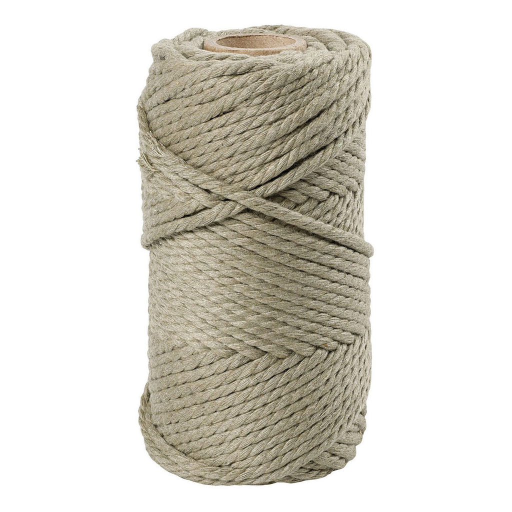 Creativ company macrame koord mosgroen, 55m