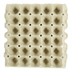 Ei dienblad, h: 4 cm, afm 29x29 cm, 20 stuk 1 doos