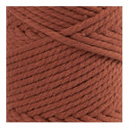 Creativ company macrame koord bunt orange, 55m