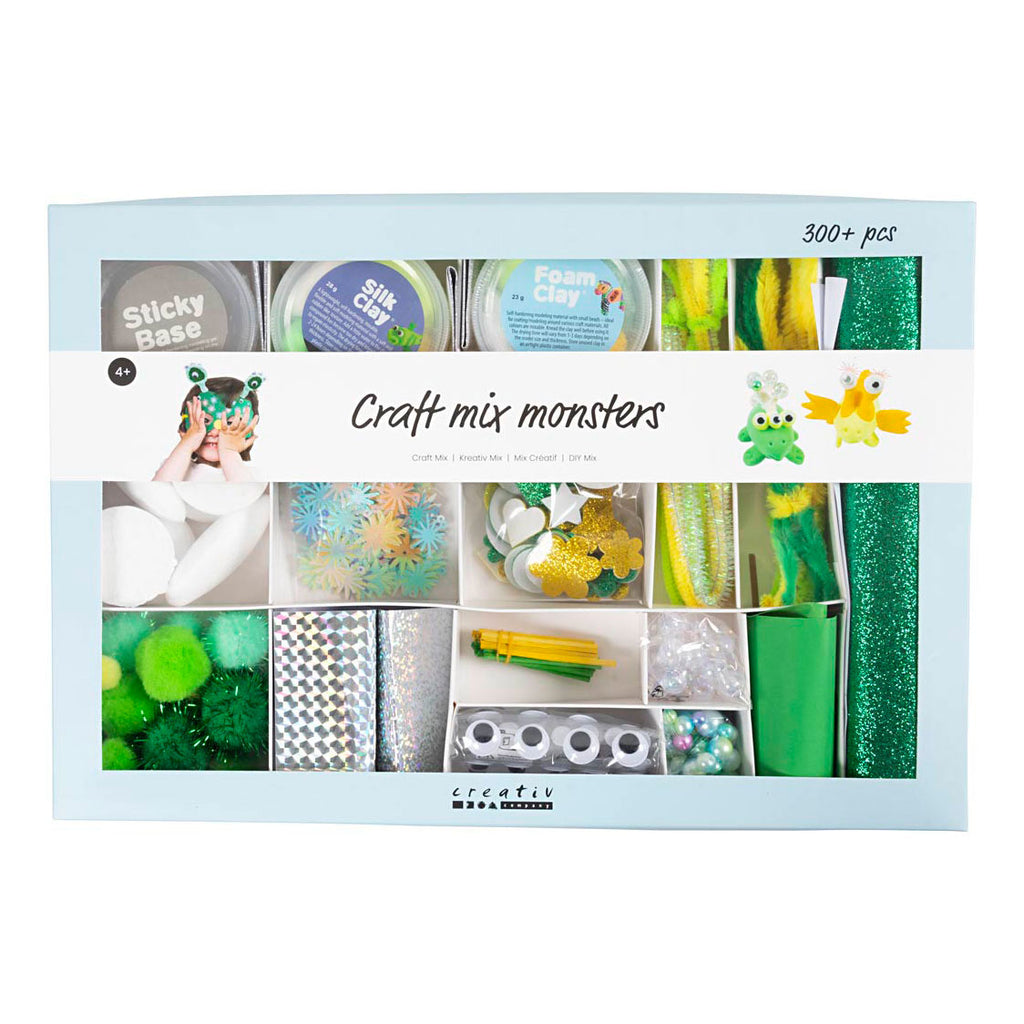 Creative company creatieve box knutsel monsters maken