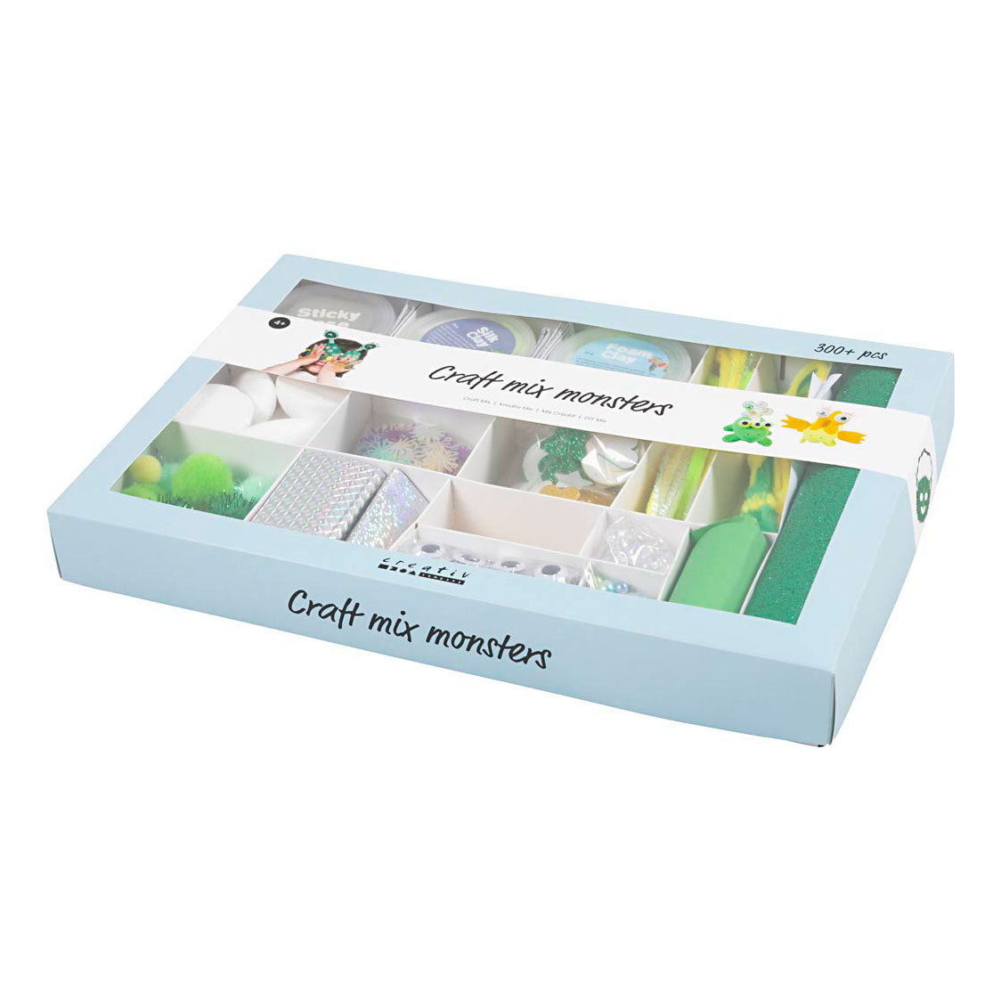 Creative company creatieve box knutsel monsters maken