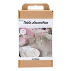 Creativ company hobbyset tafeldecoratie pastelkleuren