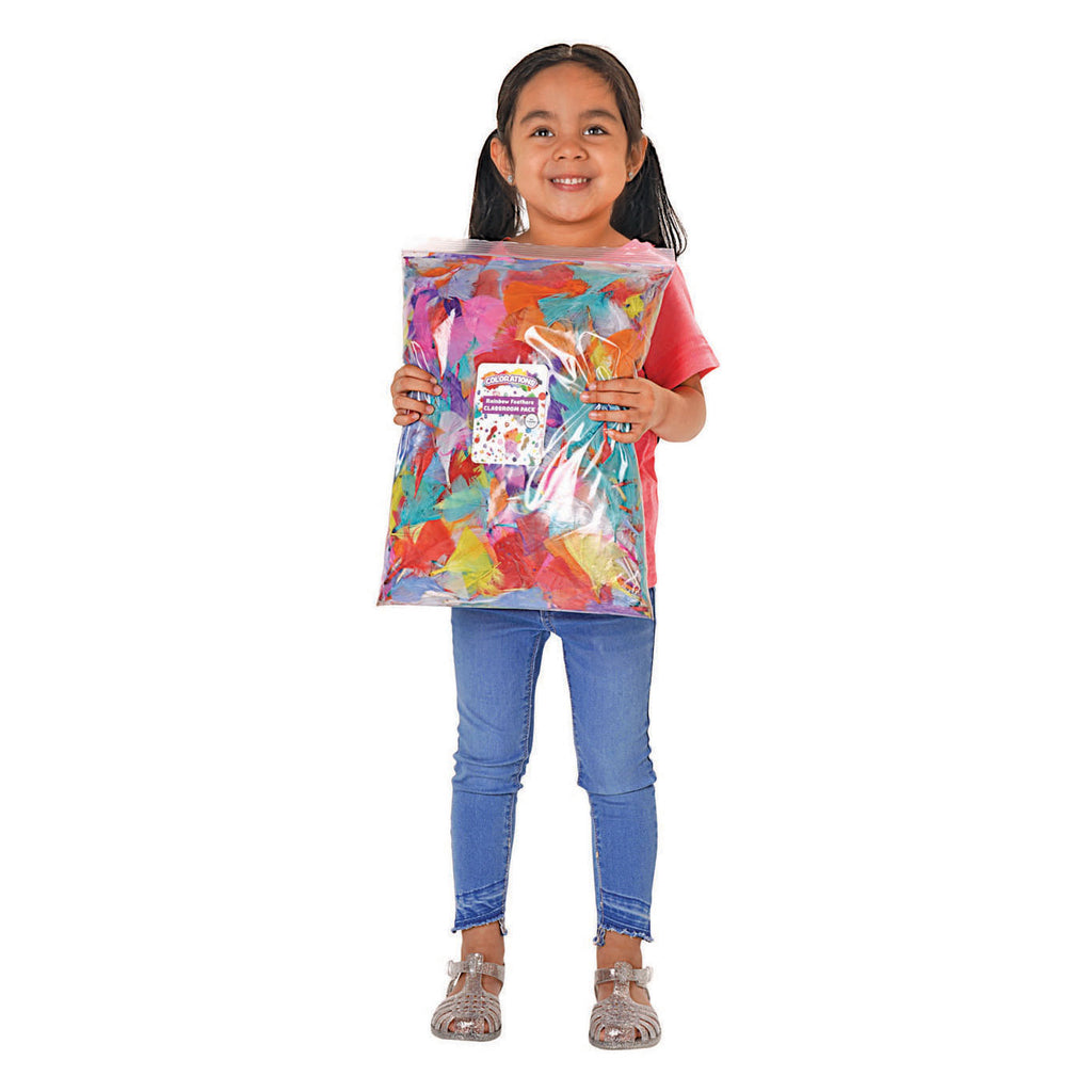 Colorations - regenboog veren