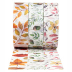 Colorations - washi tape herfstblaadjes 3 rollen, 5mtr.