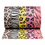 Colorations - washi tape dieren patronen 5 rollen, 5mtr.