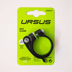 Ursus zadelpenklem urban 38,1mm | snelspanner | zwart