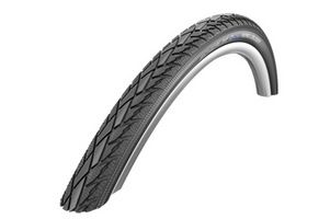 Schwalbe Buitenband road cruiser k-guard 28 x 1.60" / 42-622 mm - zwart met reflectie
