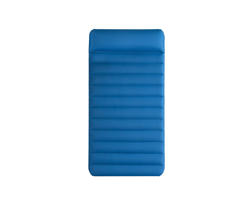 Intex 64011 truaire twin dura-beam camping matras 191x99x22 cm + quickfill usb150 pomp blauw