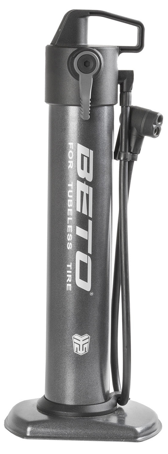 fietspomp universeel (av,dv,fv) 13 Bar staal grijs
