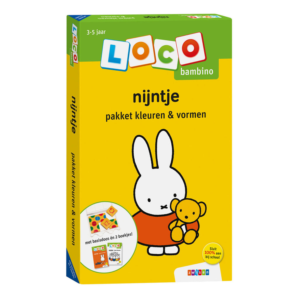 Loco pakket bambino - nijntje kleuren vormen