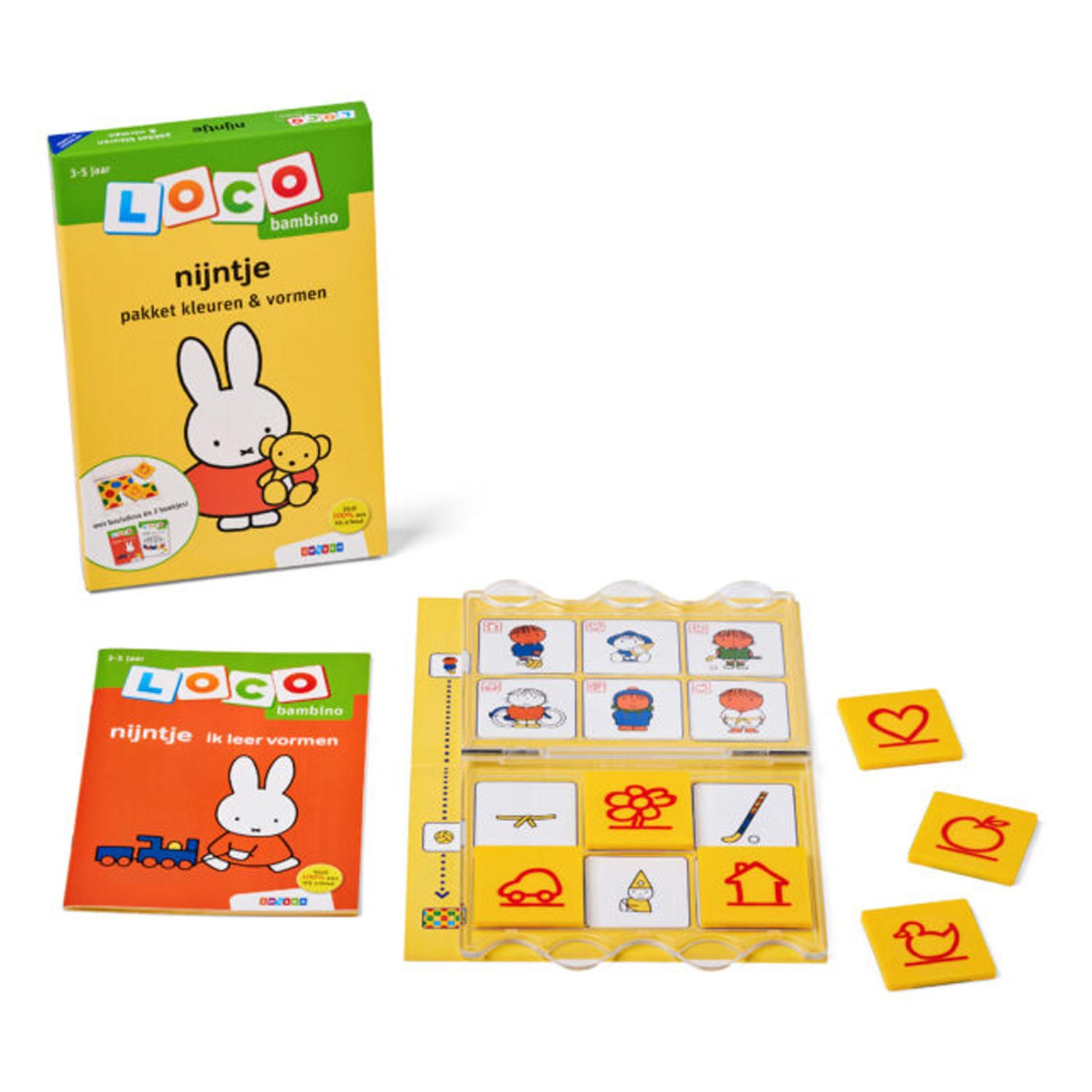 Loco pakket bambino - nijntje kleuren vormen