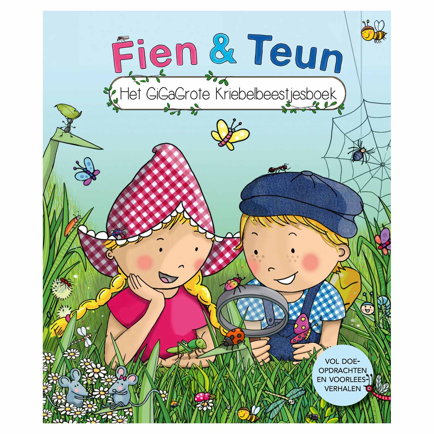 Witte leeuw fien teun - het gigagrote insecten voorleesboek