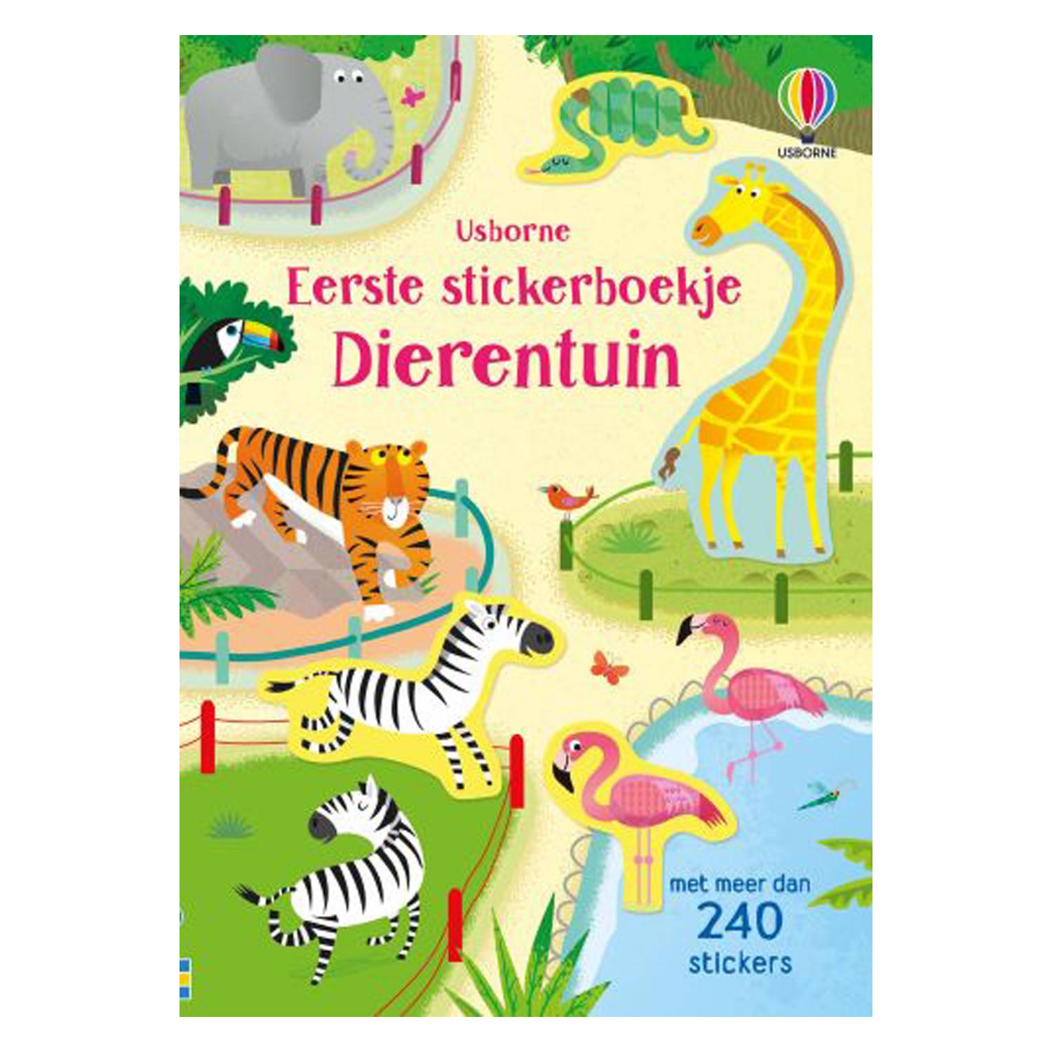 Wpg uitgevers eerste stickerboekje dierentuin