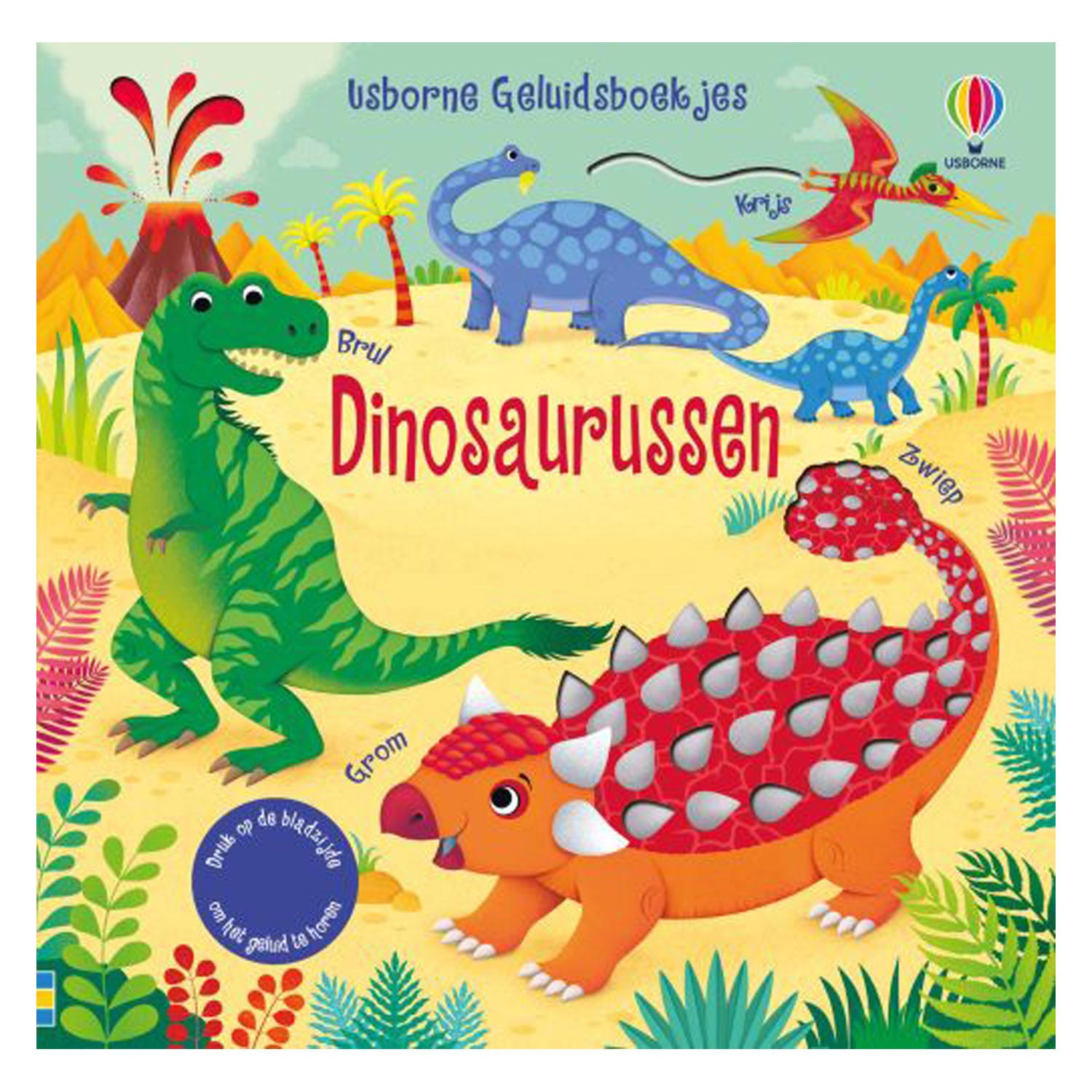 Wpg uitgevers geluidenboek dinosaurussen
