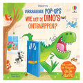 Wpg uitgevers wie liet de dino's ontsnappen? pop-up boek