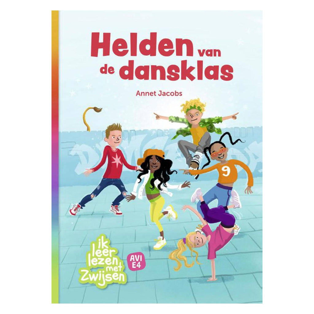 Wpg uitgevers zwijsen boek avi e4 helden van de dansklas
