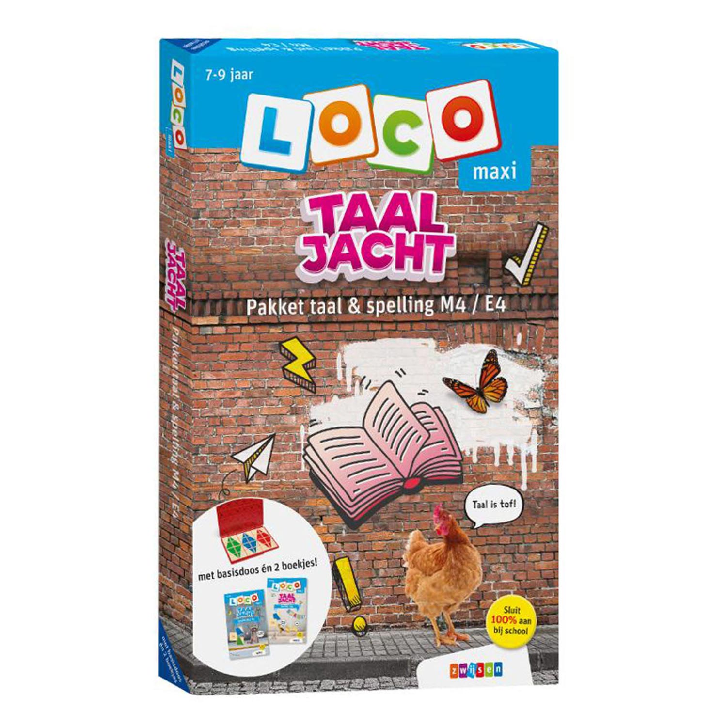 Wpg uitgevers maxi loco pakket taaljacht - taal spelling m4 e4
