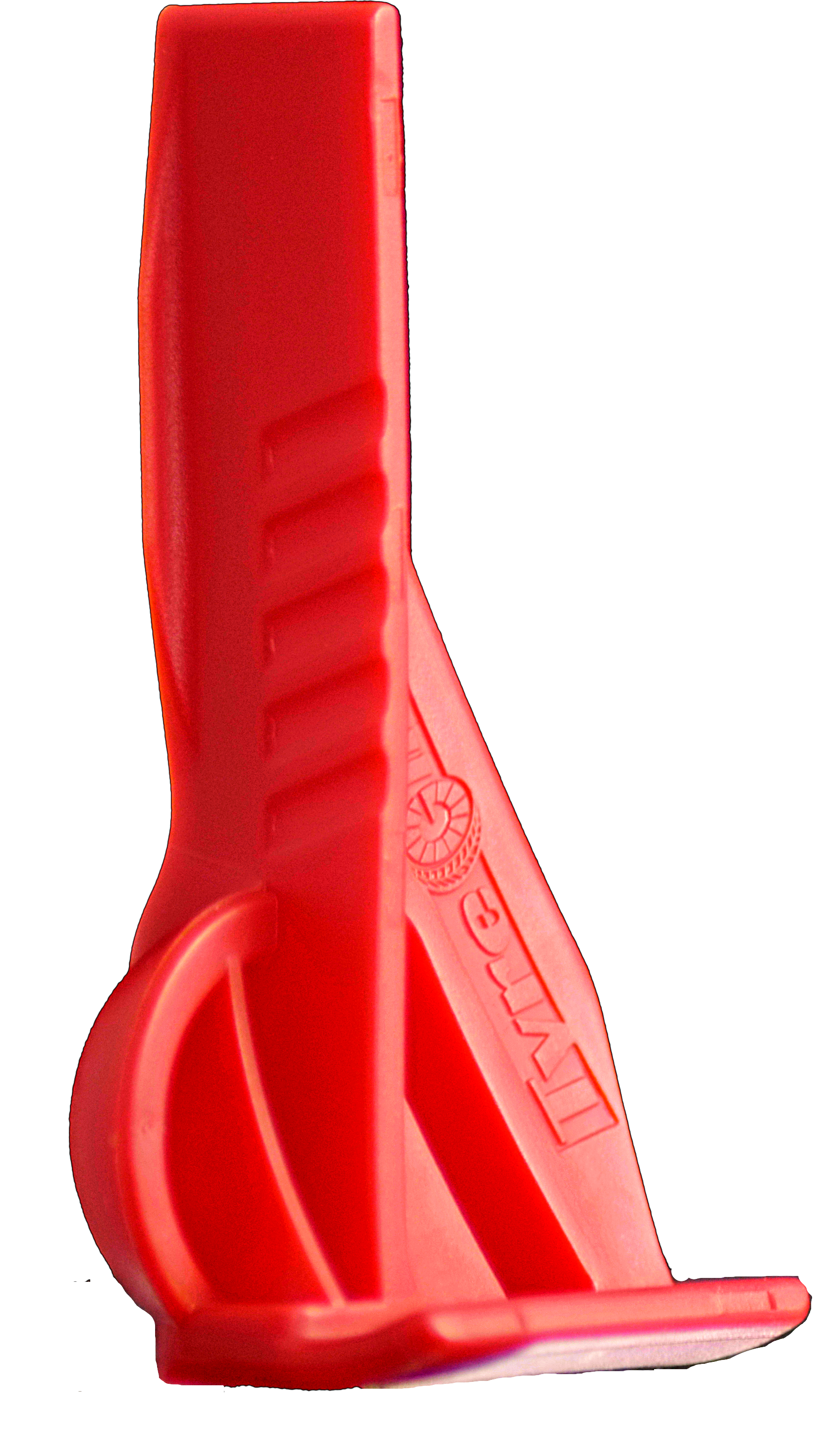 Tyre glider ergonomische bandenafnemer 7,8 x 4,3 cm rood