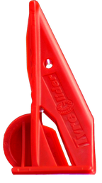 Tyre glider ergonomische bandenafnemer 7,8 x 4,3 cm rood