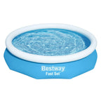 Bestway zwembad fast set rond 305x66 cm blauw