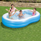 Bestway familiezwembad big lagoon 262x157x46 cm
