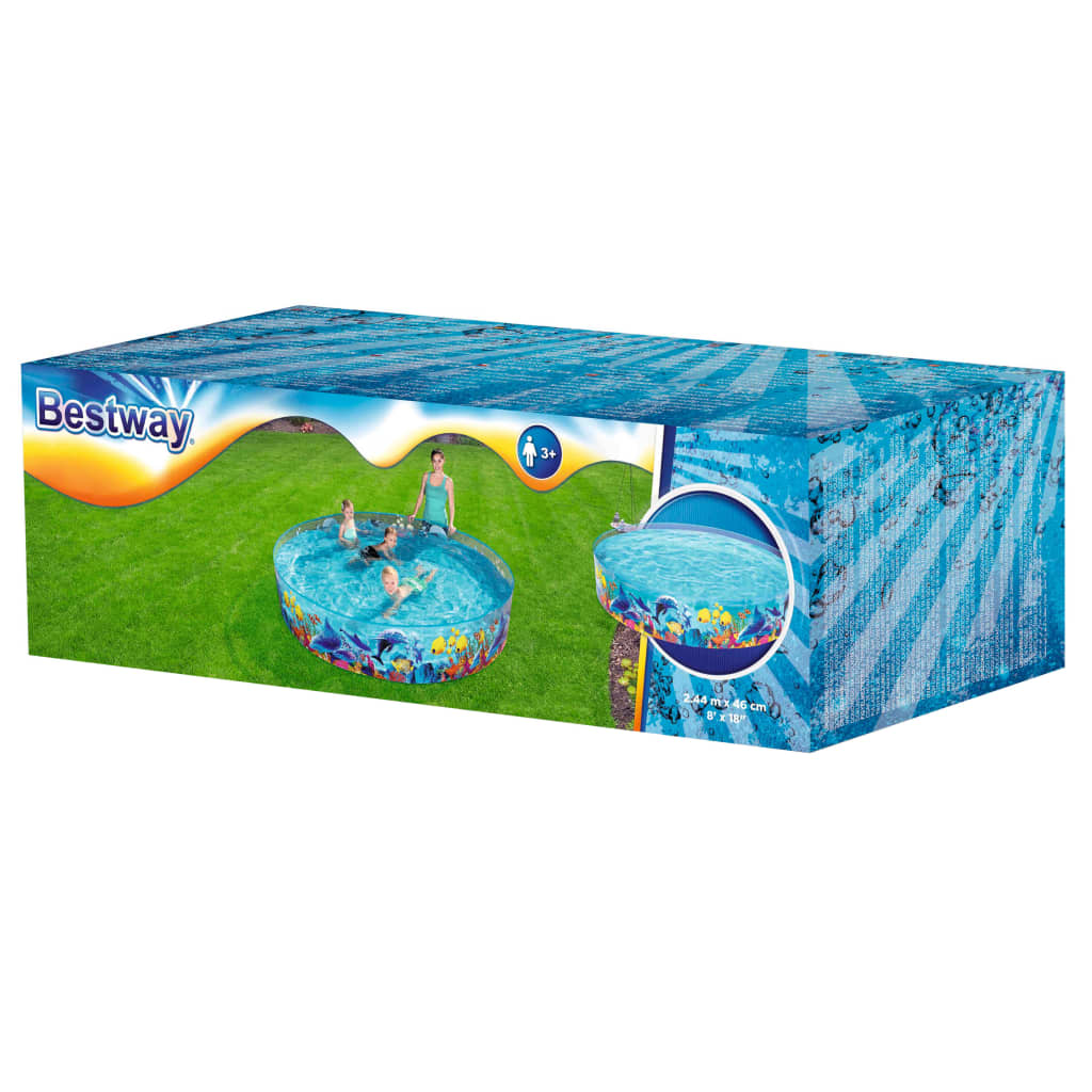 Bestway zwembad fill 'n fun odyssey 244x46 cm