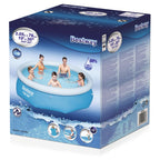 Bestway zwembad fast set rond 305 (blauw lichtblauw)