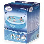 Bestway zwembad fast set rond 366 (blauw lichtblauw)