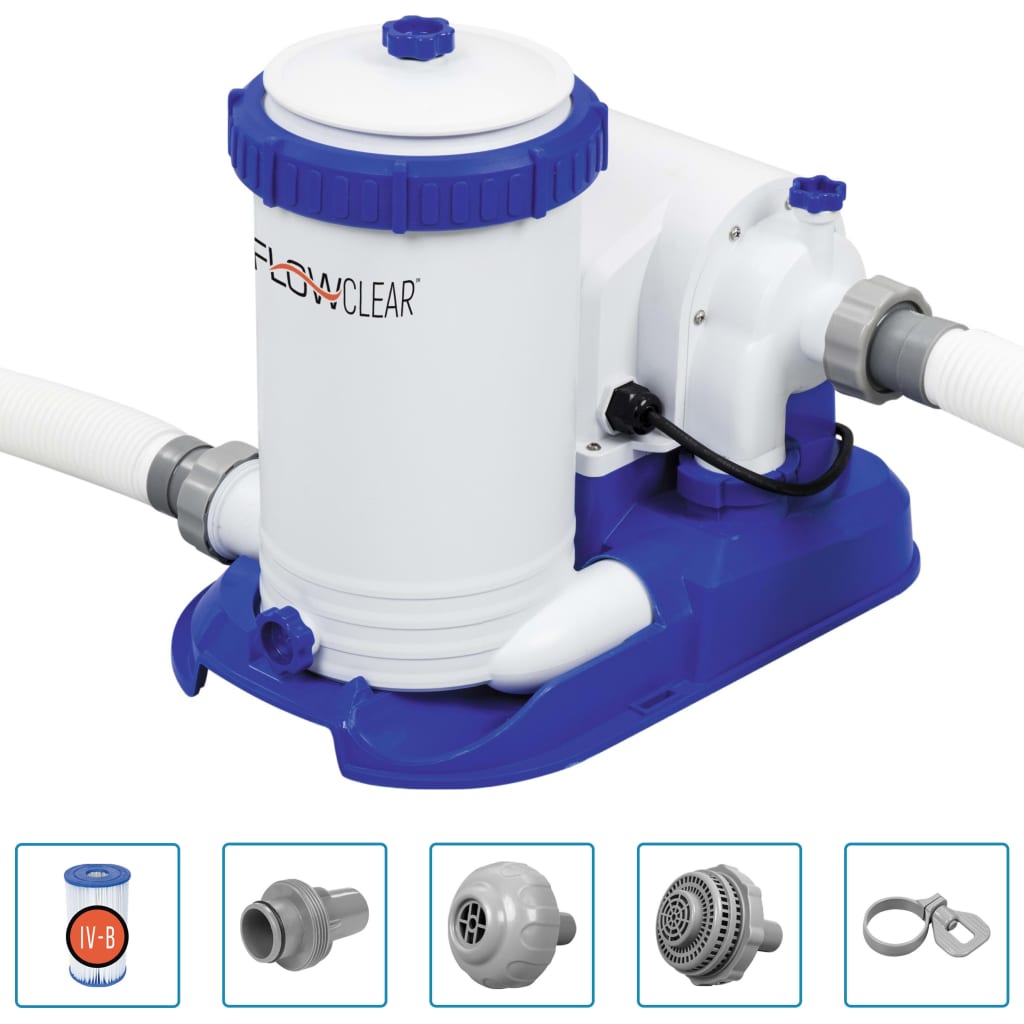 Bestway zwembadfilterpomp flowclear 9463 l u