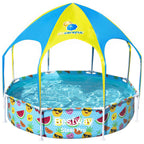 Bestway kinderzwembad steel pro uv careful bovengronds 244x51 cm