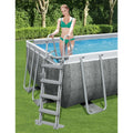 Bestway zwembadladder flowclear met 4 treden 122 cm