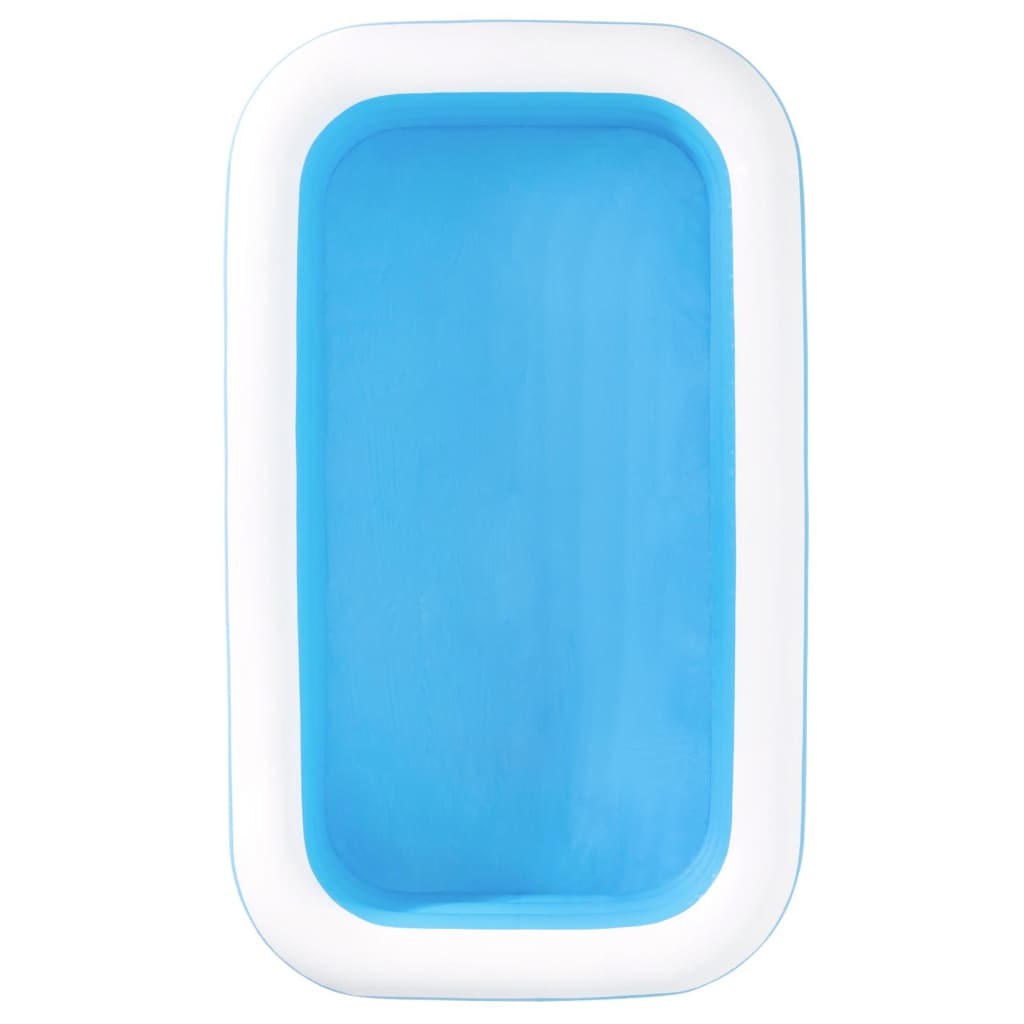 Bestway opblaasbaar zwembad 262x175x51 cm blauw wit